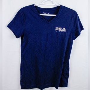 NWOT FILA NAVY T-SHIRT. SIZE SMALL.